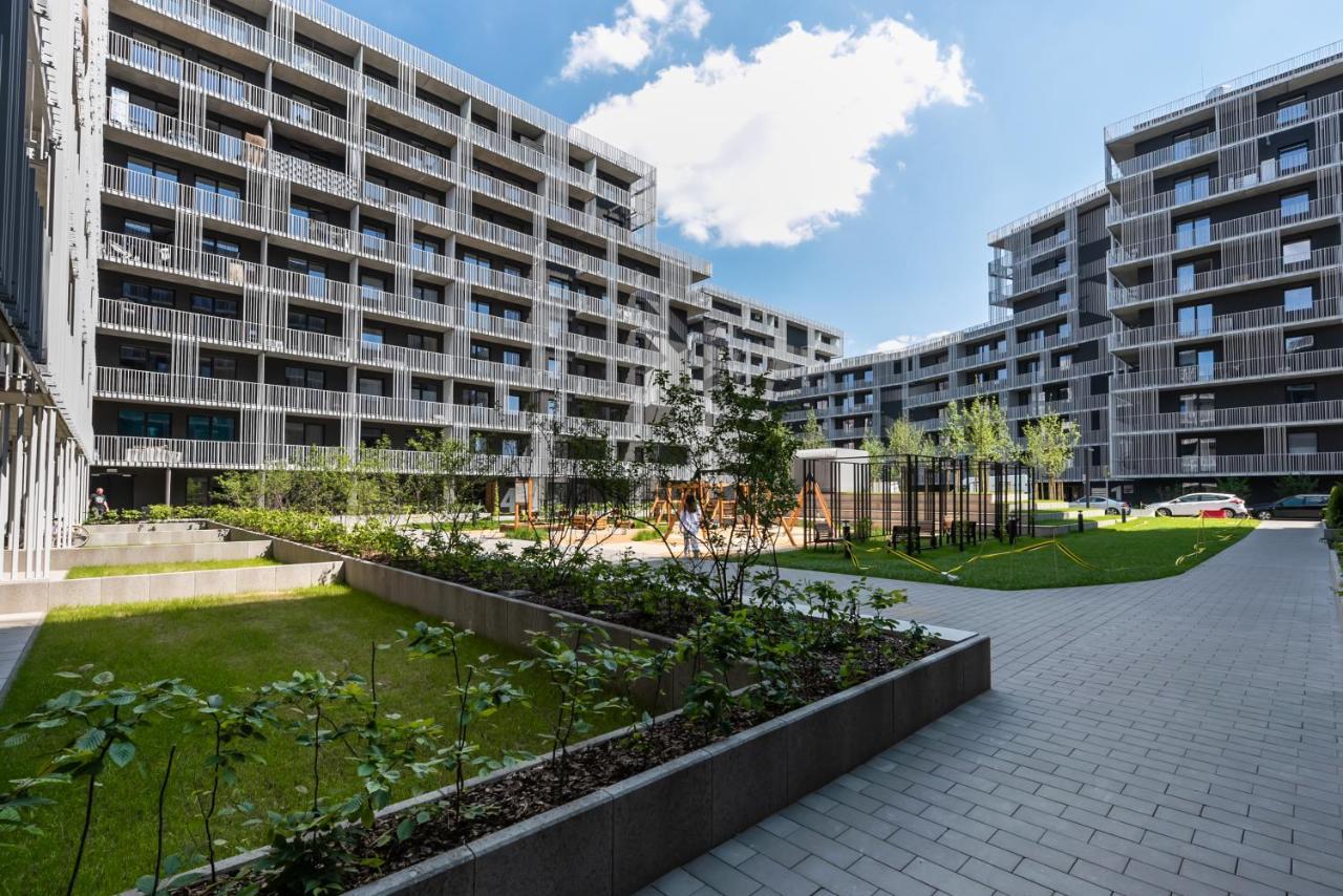 Wola Cosy White Apartment Varşovia Exterior foto